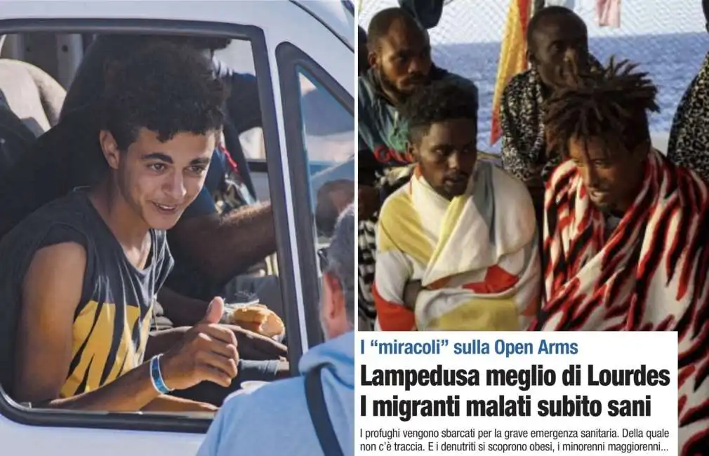 open arms migranti lampedusa libero