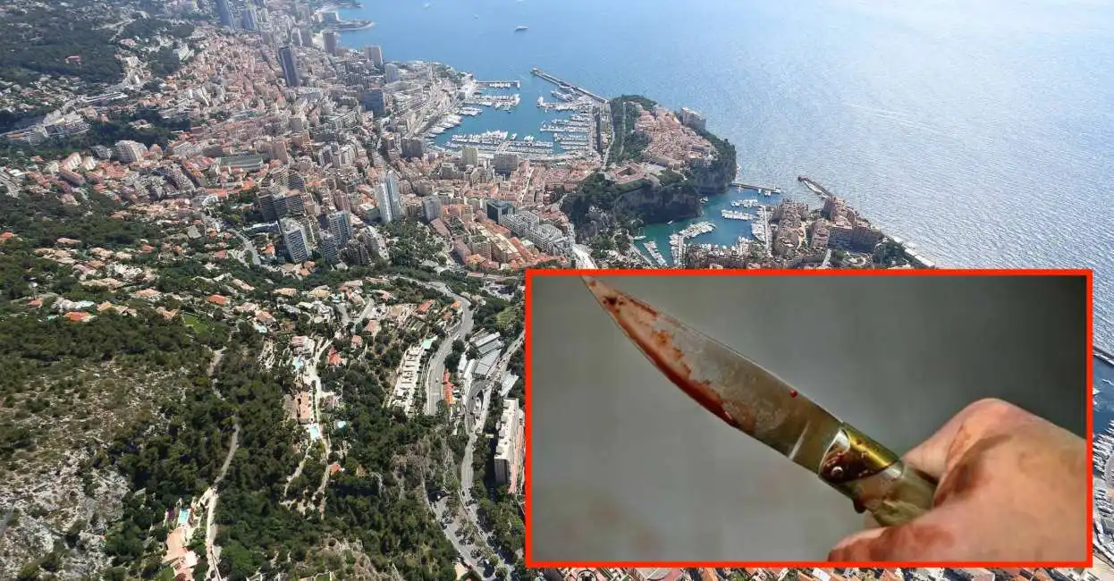 quartiere moneghetti - principato di monaco accoltellamento