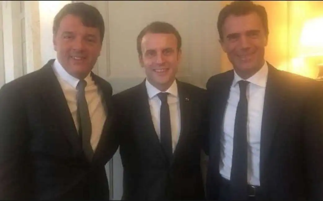 renzi macron gozi