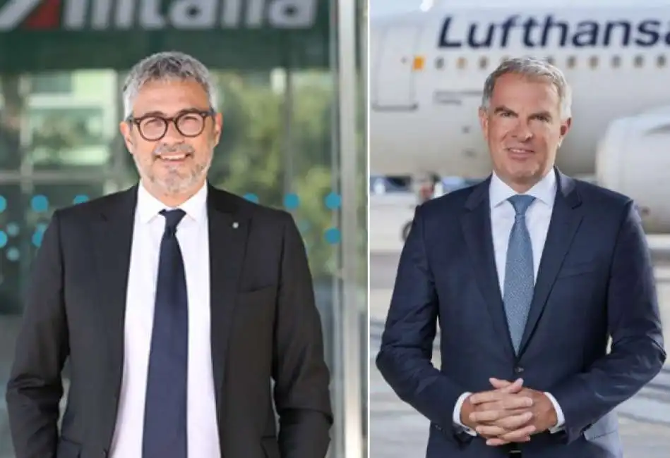 alitalia lufthansa fabio lazzerini carsten spohr