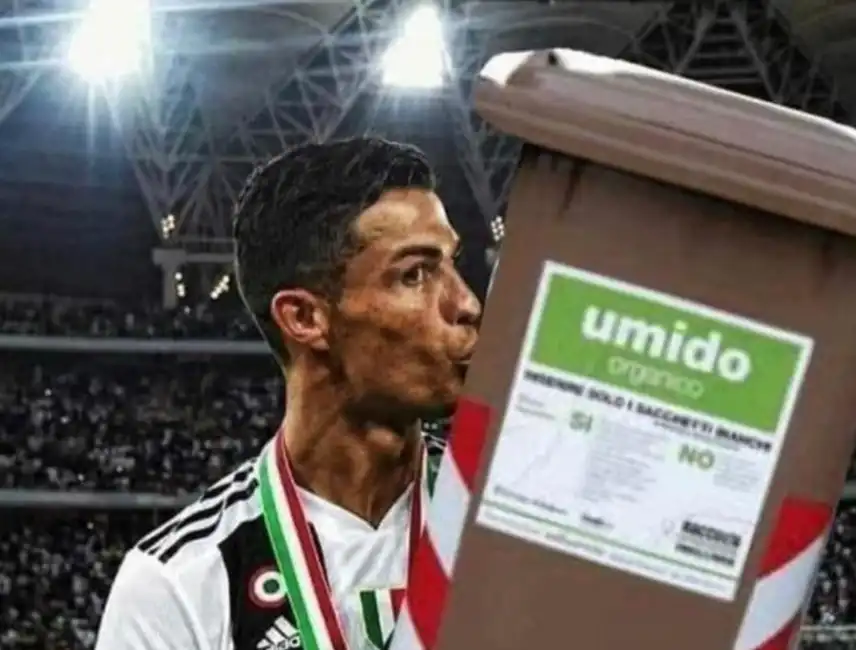 juve lione cr7 meme