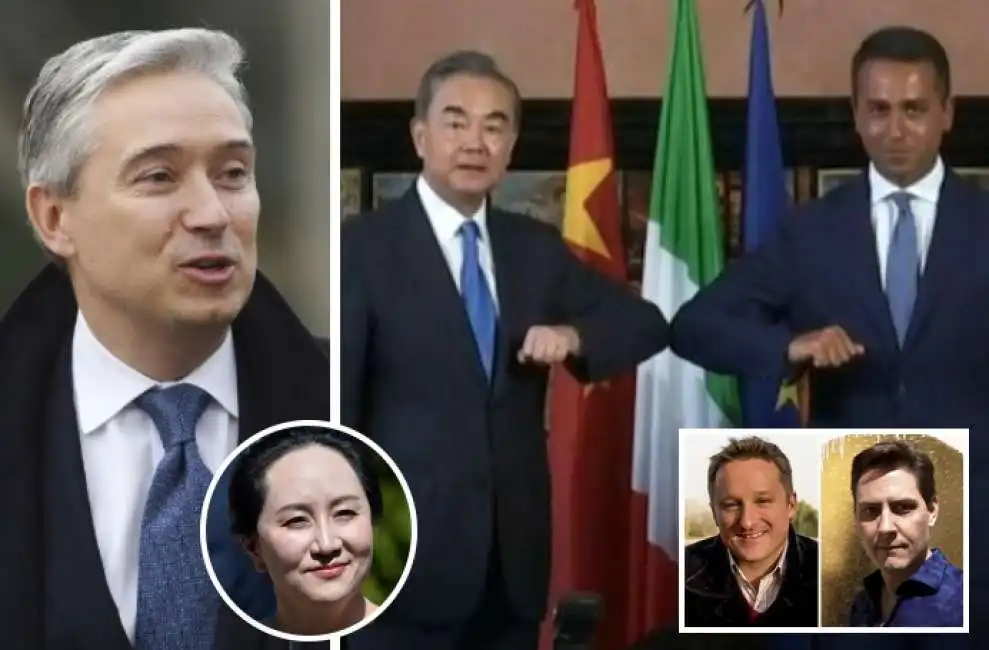 luigi di maio wang yi weng wanzhou michael kovrig e michael spavor