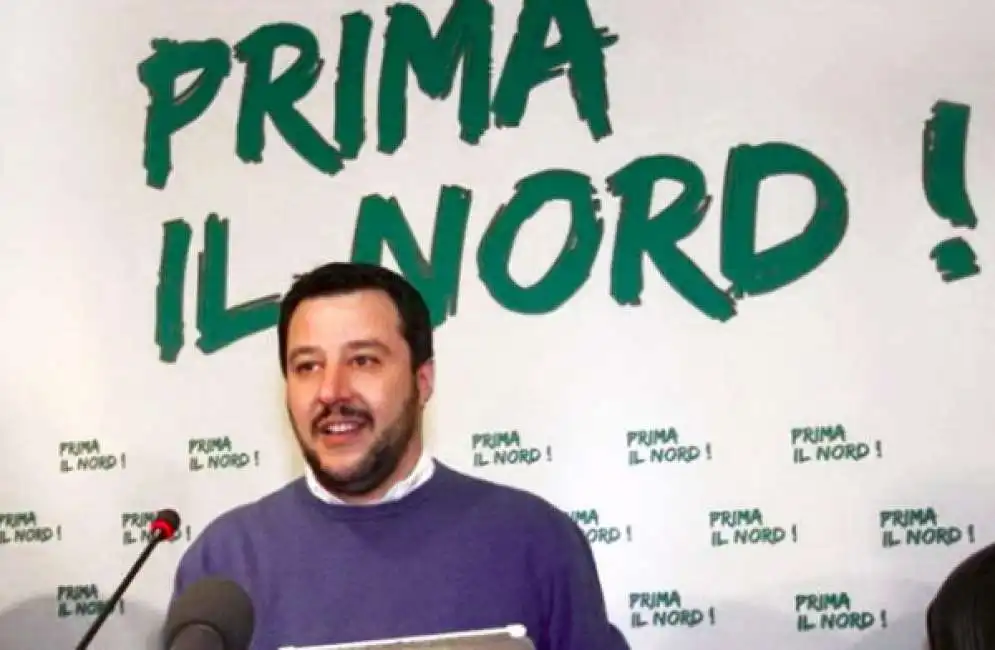 matteo salvini prima il nord lega