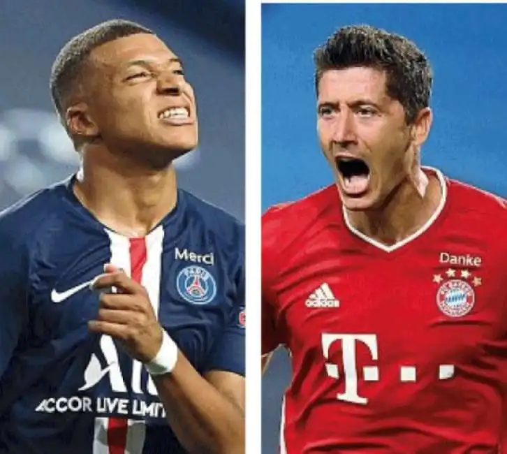 mbappe lewandowski