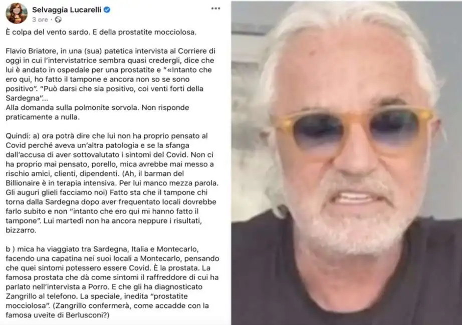 selvaggia lucarelli flavio briatore 