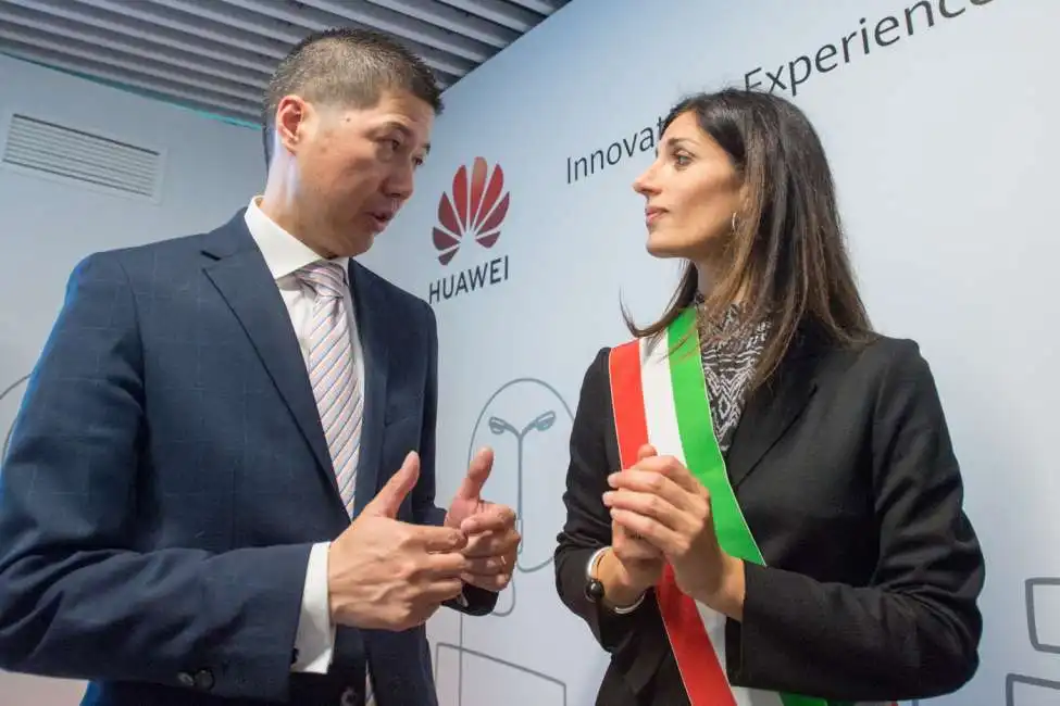 virginia raggi thomas miao huawei