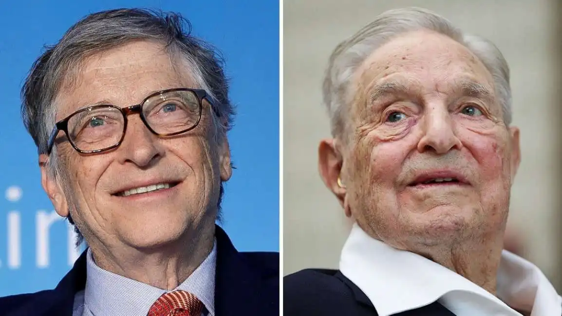 bill gates e george soros