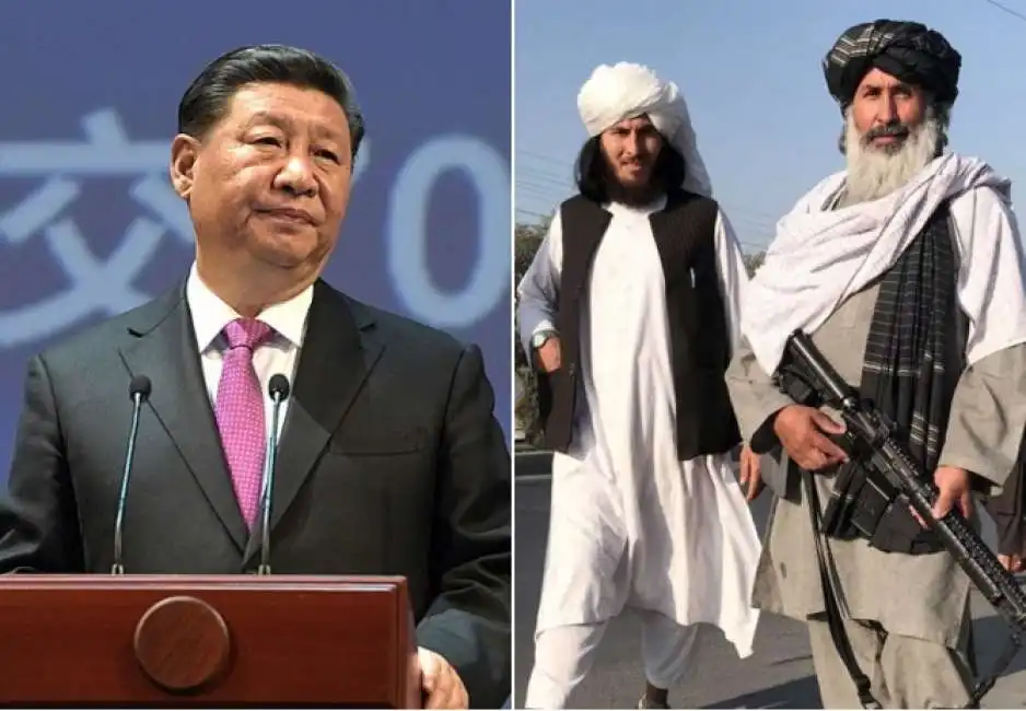 cina afghanistan xi jinping talebani