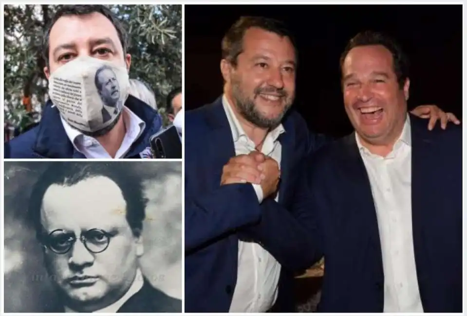 durigon salvini mussolini falcone e borsellino