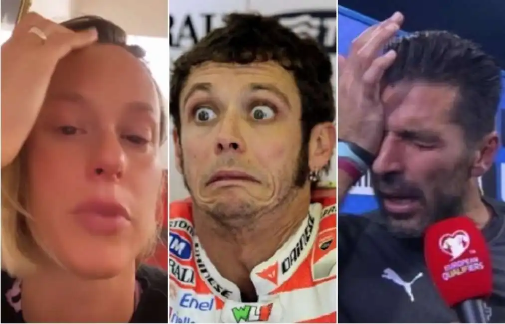 federica pellegrini valentino rossi gigi buffon