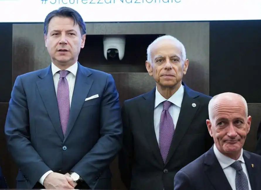 franco gabrielli giuseppe conte gennaro vecchione