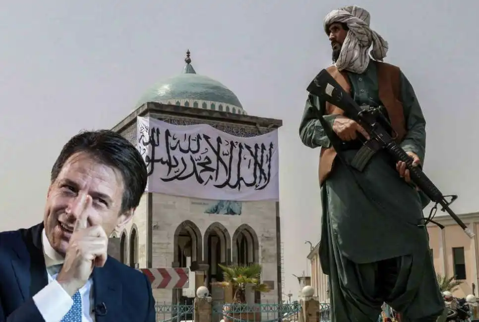 giuseppe conte afghanistan talebani 