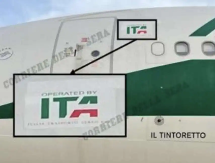 ita alitalia - nuovo marchio