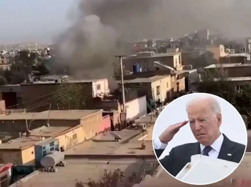 joe biden afghanistan kabul esplosione