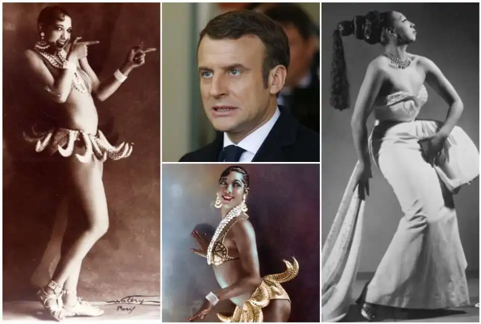 josephine baker emmanuel macron