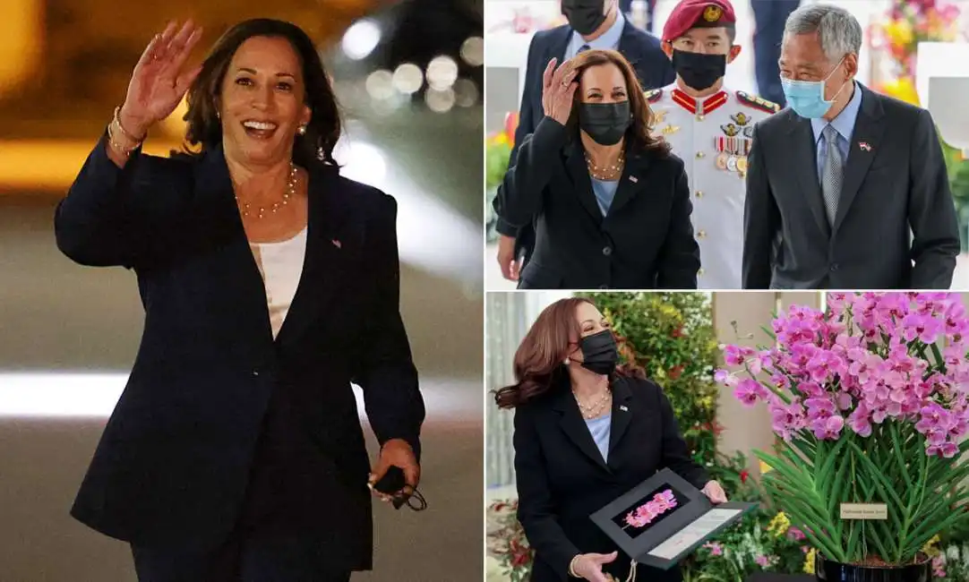 kamala harris singapore 