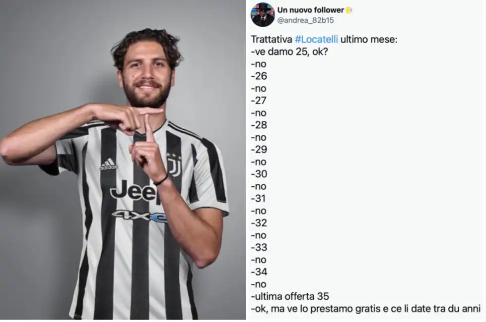 locatelli juve tweet