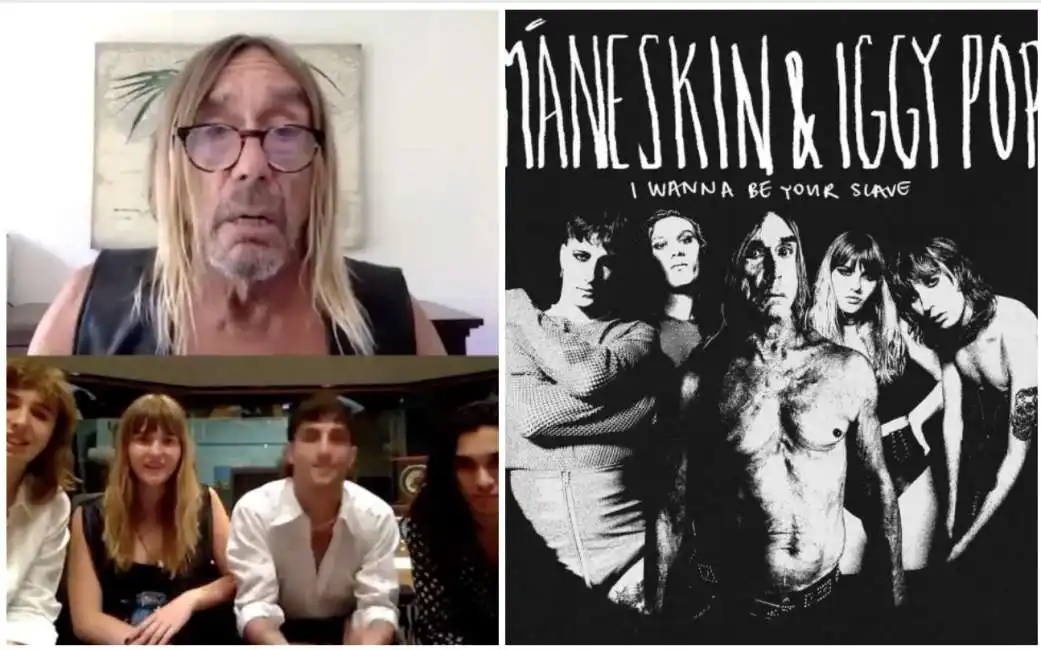 maneskin iggy pop