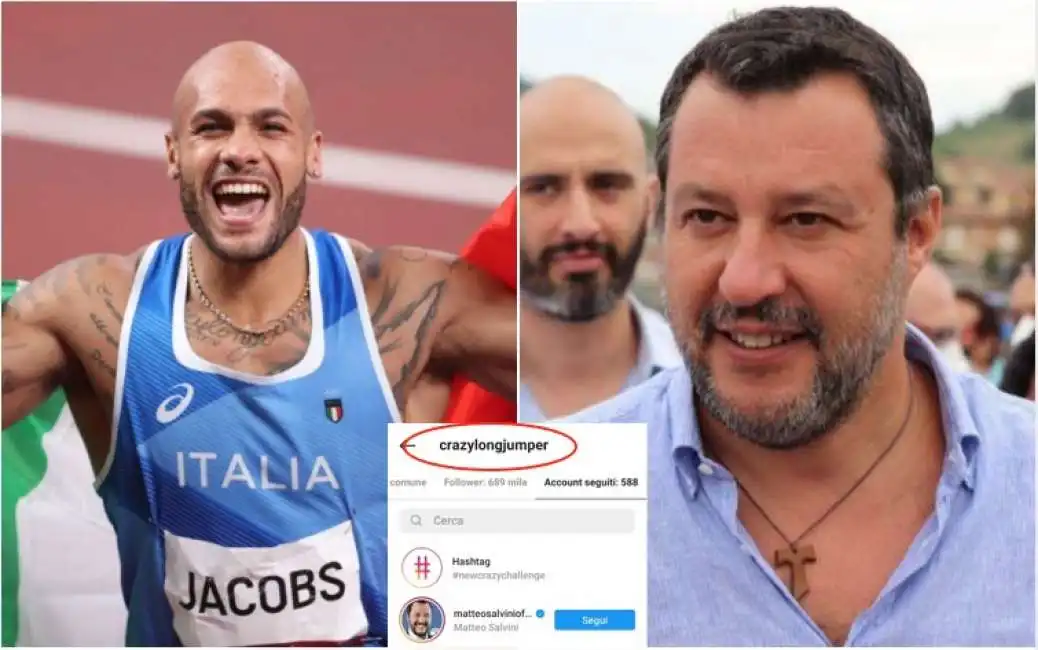 marcell jacobs matteo salvini