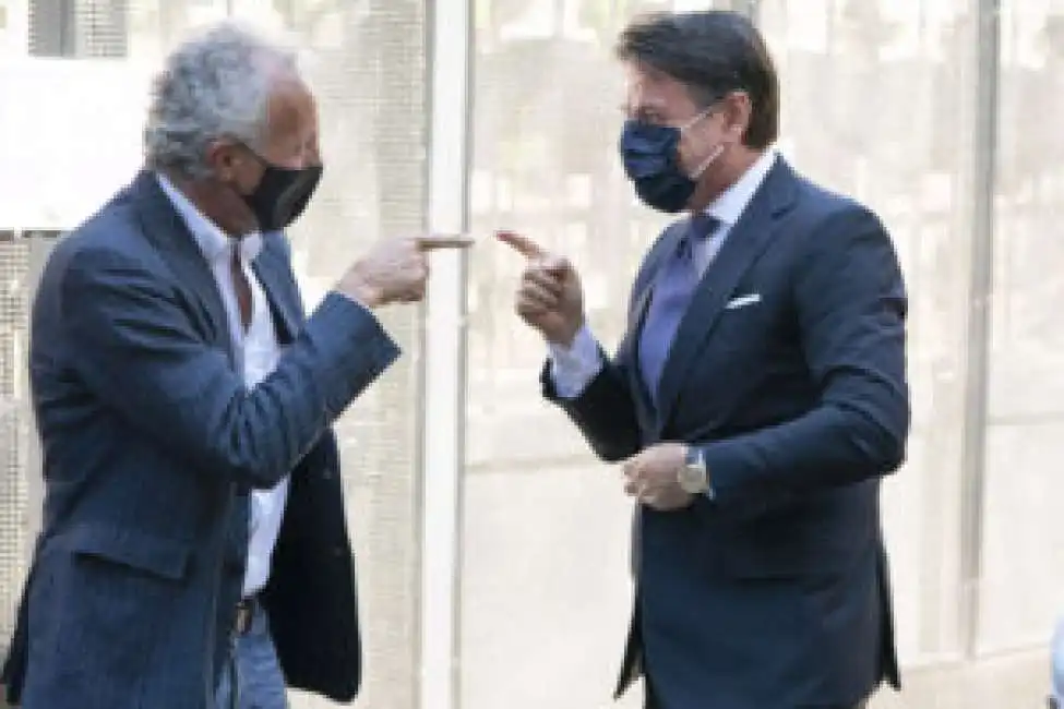 marco travaglio e giuseppe conte