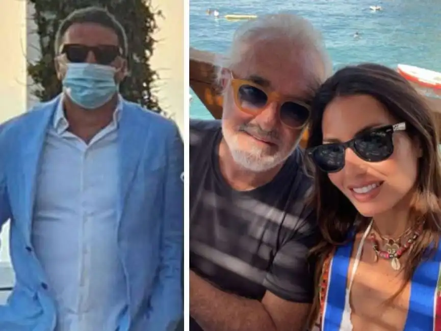 matteo renzi flavio briatore elisabetta gregoraci