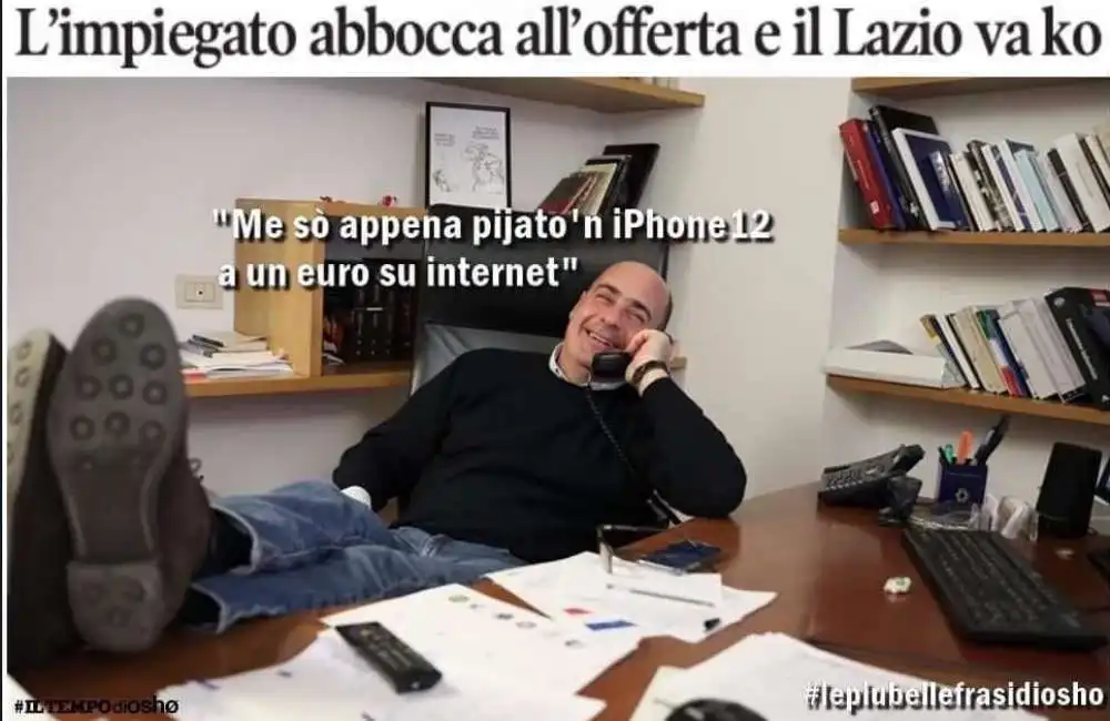 nicola zingaretti hacker regione lazio laziocrea