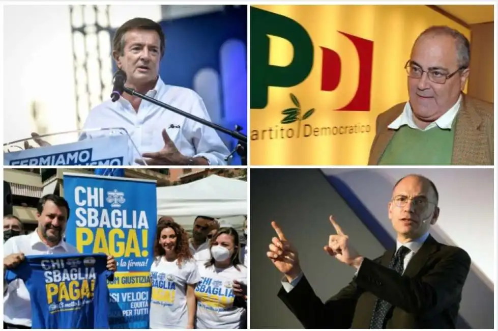 pd sinistra referendum giustizia bettini letta gori salvini