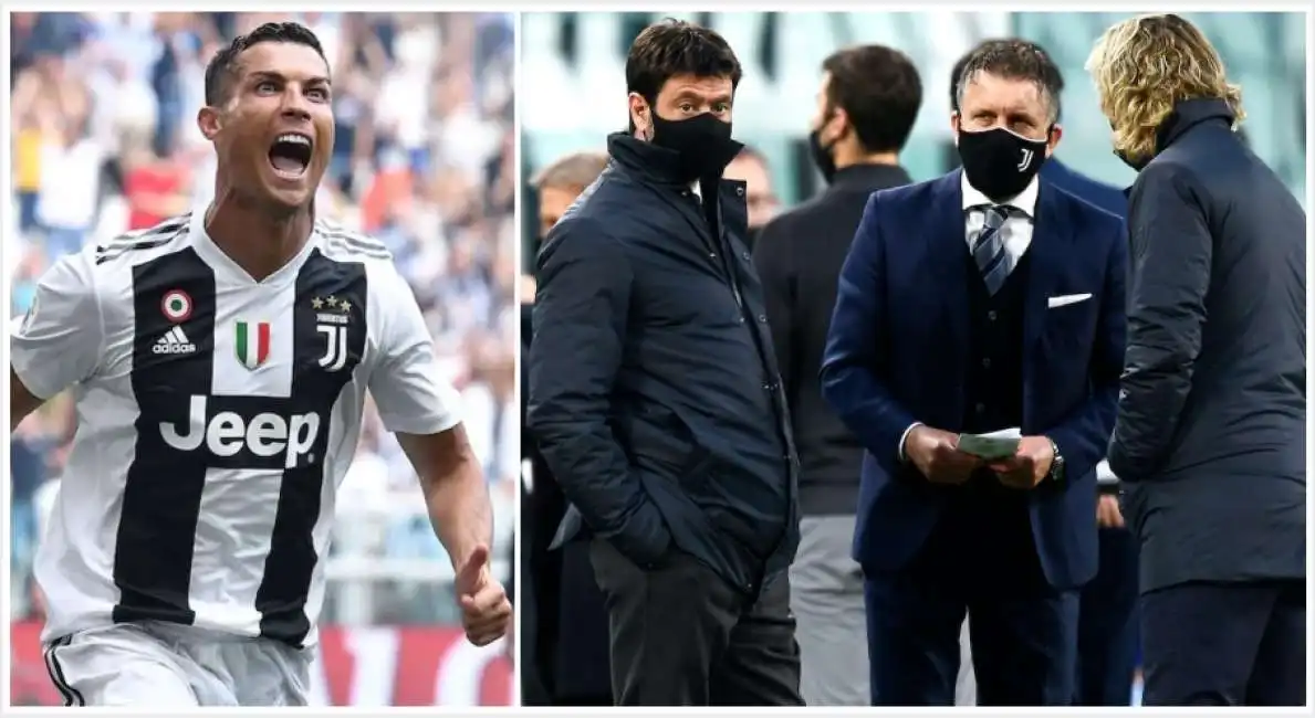 ronaldo juventus nedved cherubini agnelli