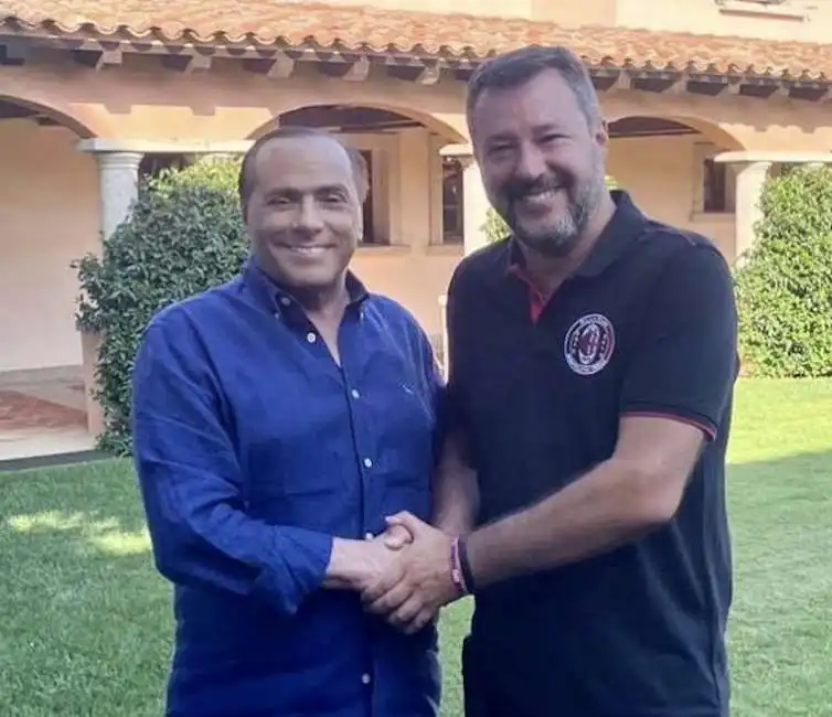 silvio berlusconi matteo salvini