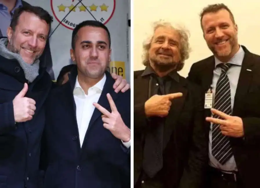 simone benini luigi di maio beppe grillo