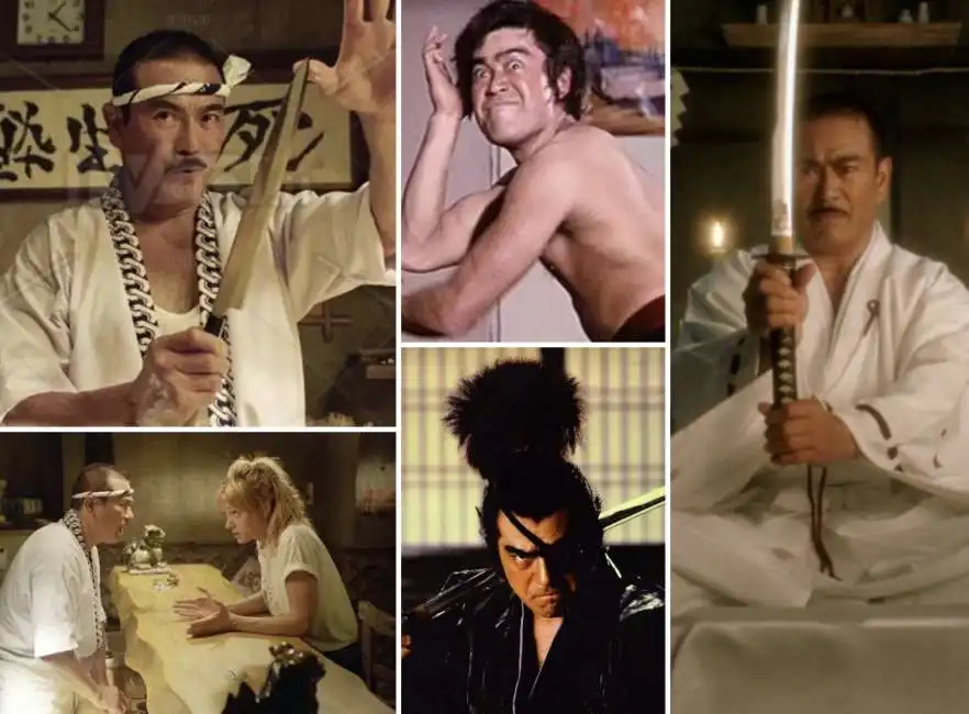 sonny chiba - hattori hanzo in kill bill 