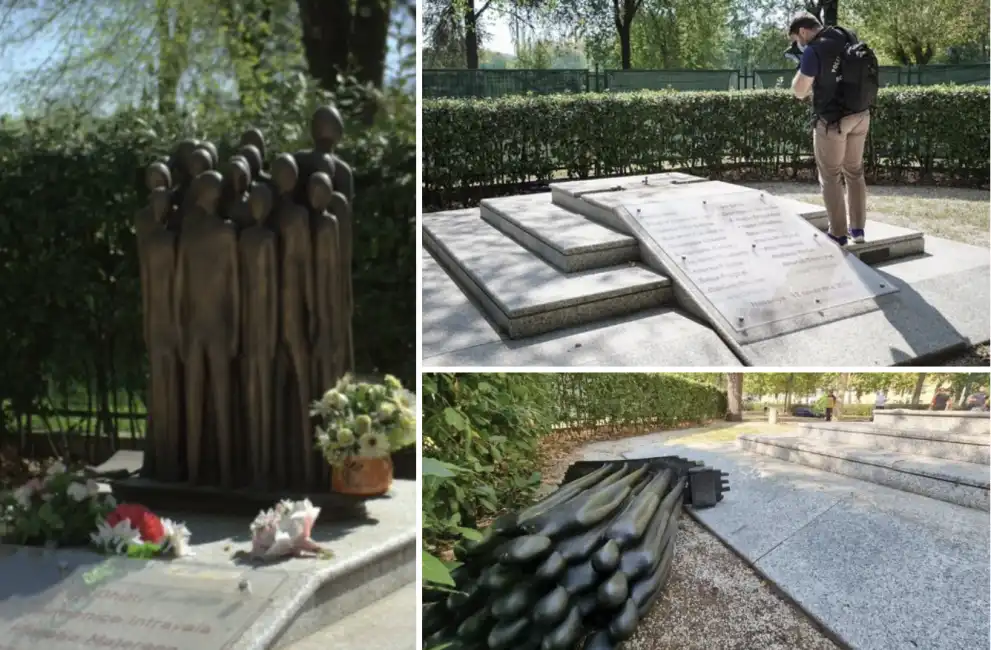 statua ai caduti torino vandalizzata memoriale nassiriya