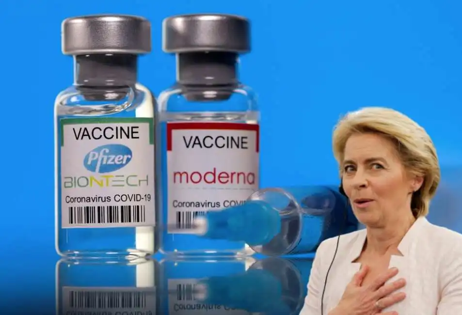 ursula von der leyen pfizer moderna