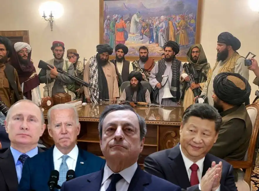 vladimir putin joe biden mario draghi xi jinping talebani afghanistan 