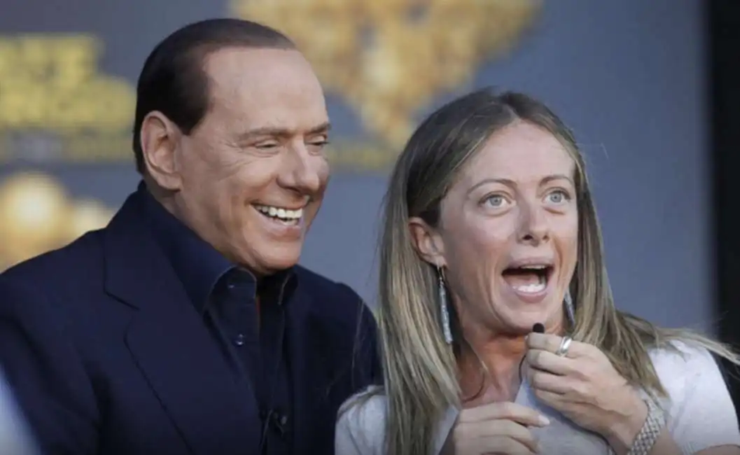 berlusconi giorgia meloni