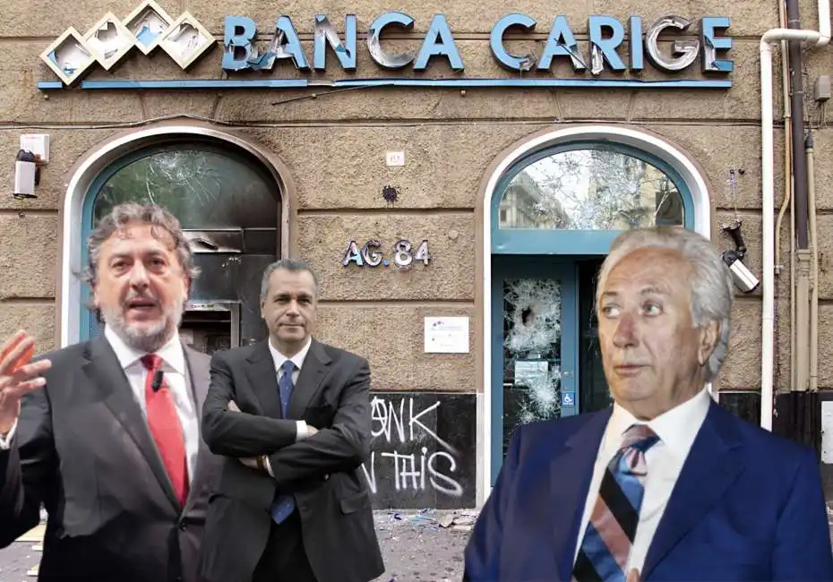 carige carlo cimbri piero montani vittorio malacalza