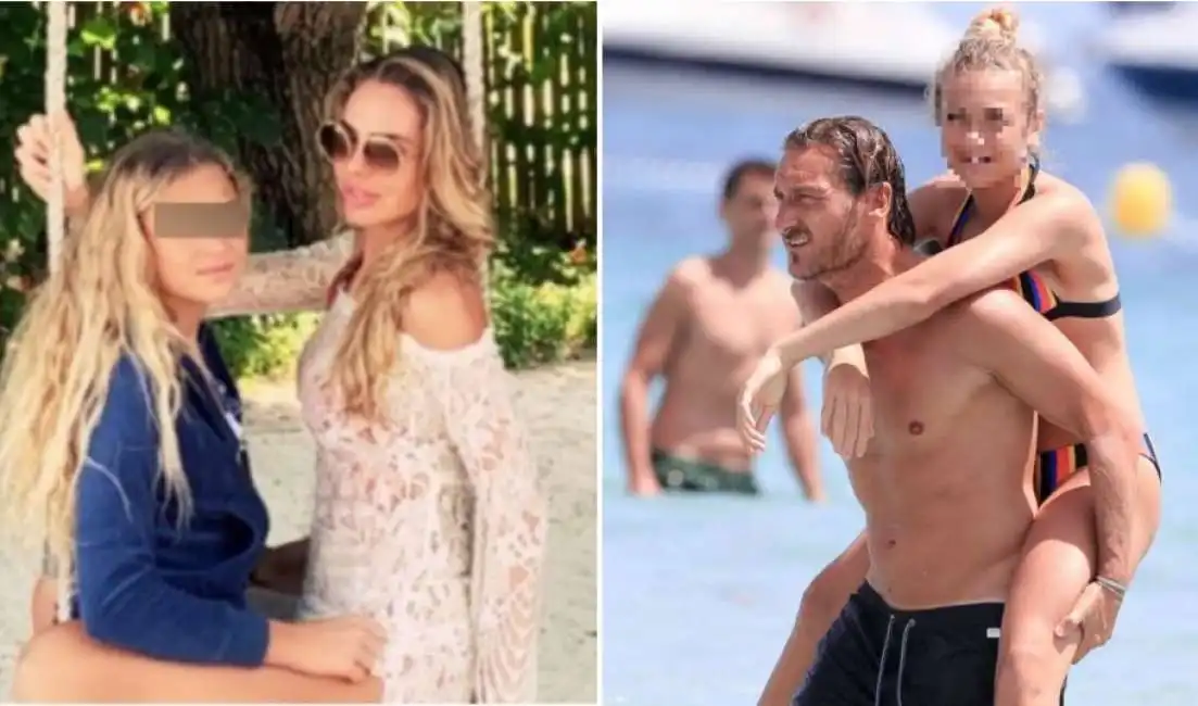 chanel totti francesco totti ilary blasi