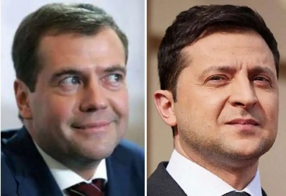 dmitry medvedev volodymyr zelensky 