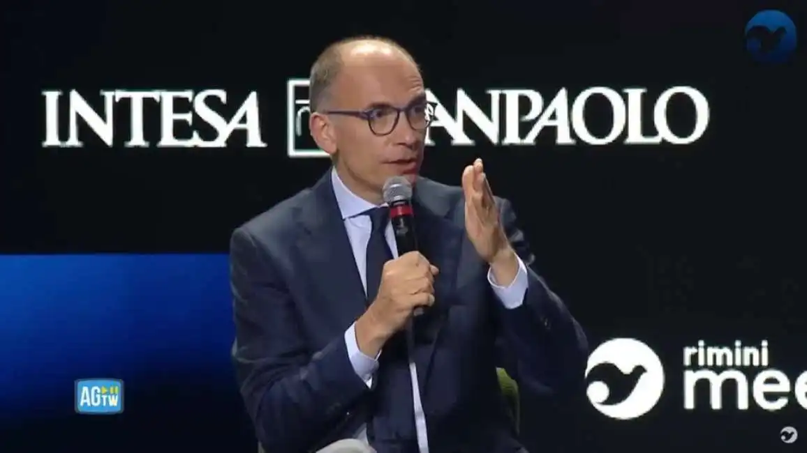 enrico letta fischi meeting