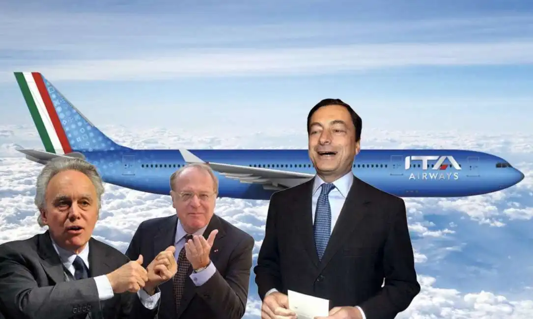 francesco giavazzi paolo scaroni mario draghi ita airways 