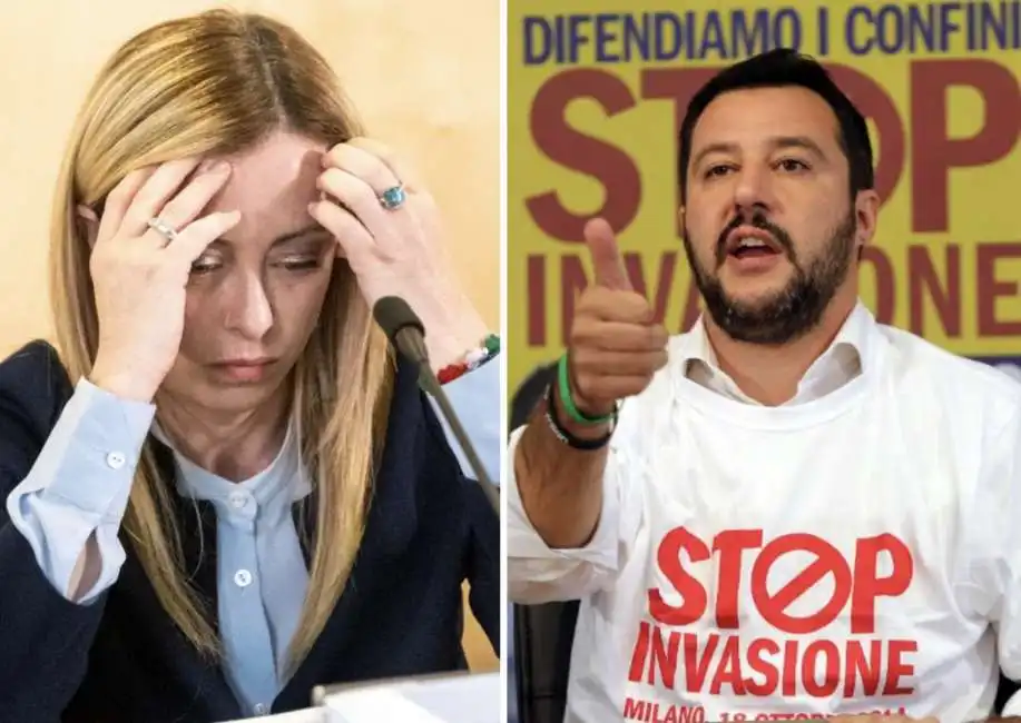 giorgia meloni matteo salvini