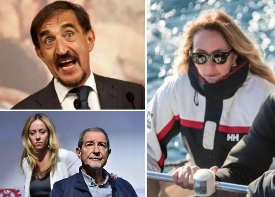 ignazio la russa stefania prestigiacomo nello musumeci giorgia meloni 