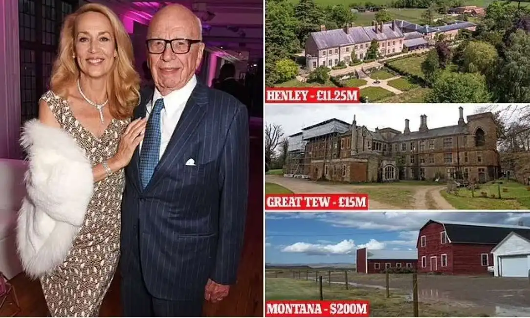 jerry hall rupert murdoch 