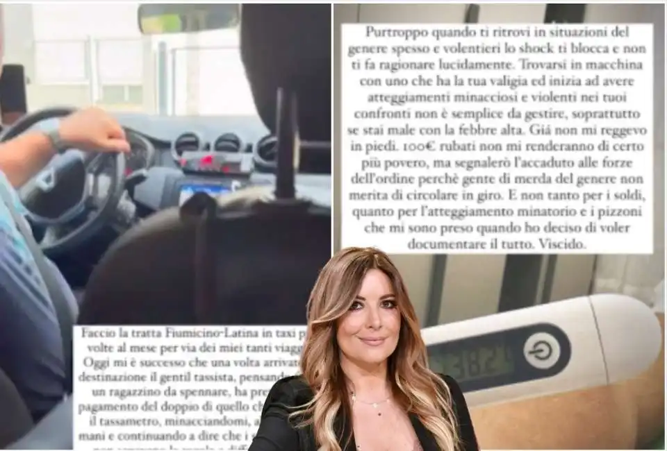 la denuncia sui tassisti di kristian pengwin ripresa da selvaggia lucarelli