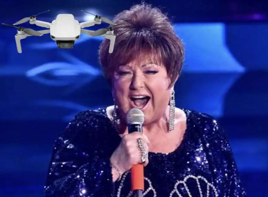 orietta berti drone