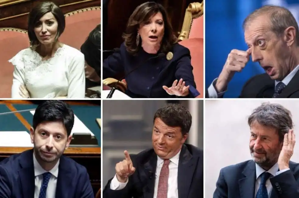 paracadutati elezioni fassino casellati matteo renzi piero fassino roberto speranza anna maria bernini 