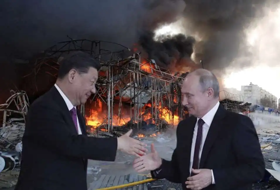 putin xi jinping bombardamenti ucraina