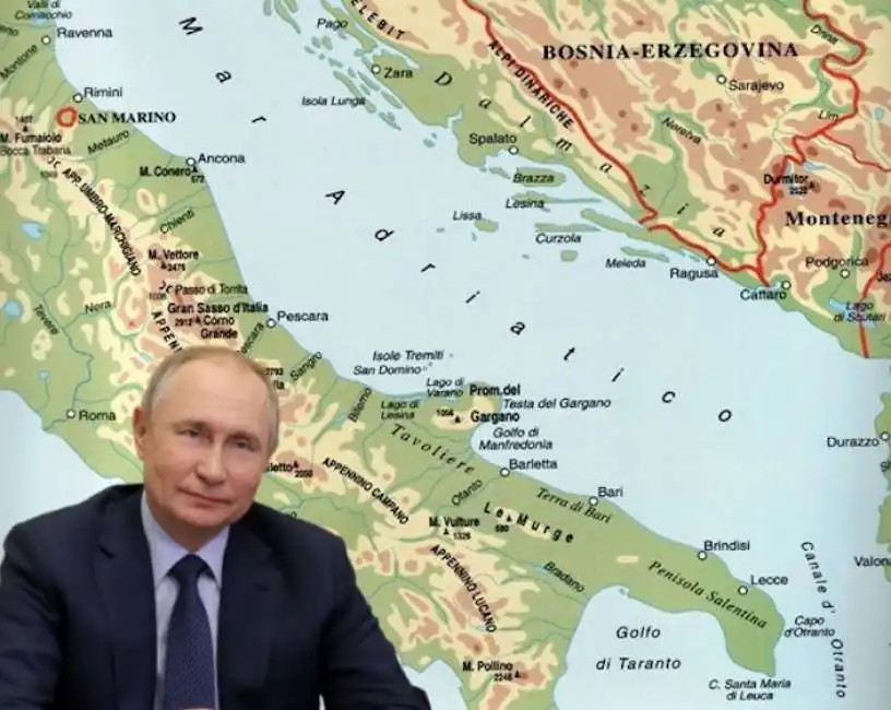 vladimir putin italia mar mediterraneo 