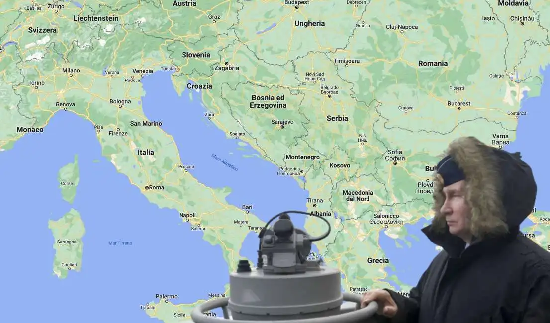 vladimir putin italia mare mar mediterraneo 