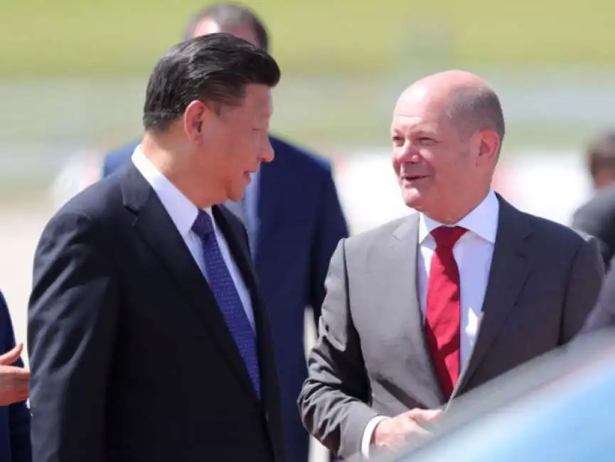 xi jinping olaf scholz 